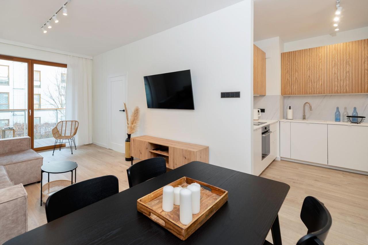 Marine Apartments Nadmorski Dwor 格但斯克 外观 照片