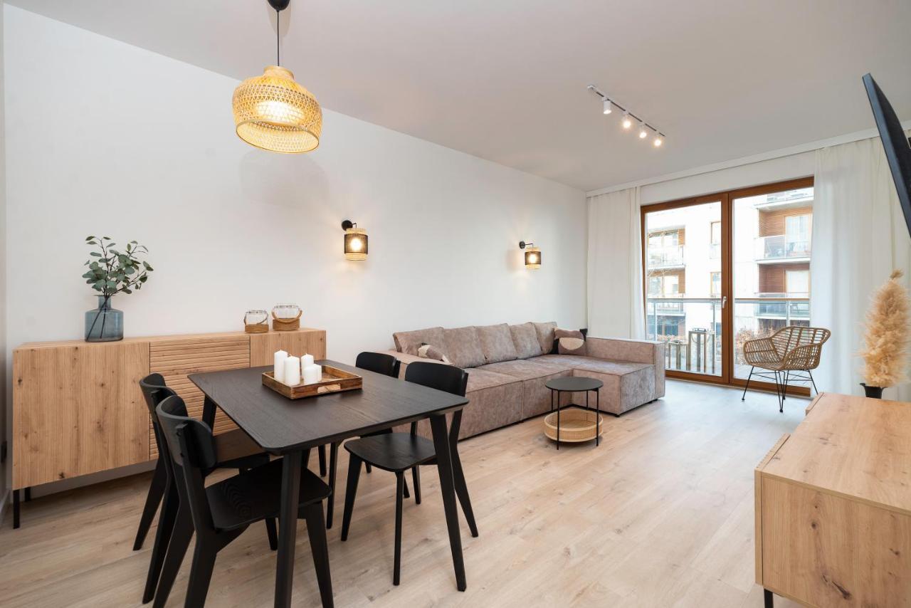 Marine Apartments Nadmorski Dwor 格但斯克 外观 照片