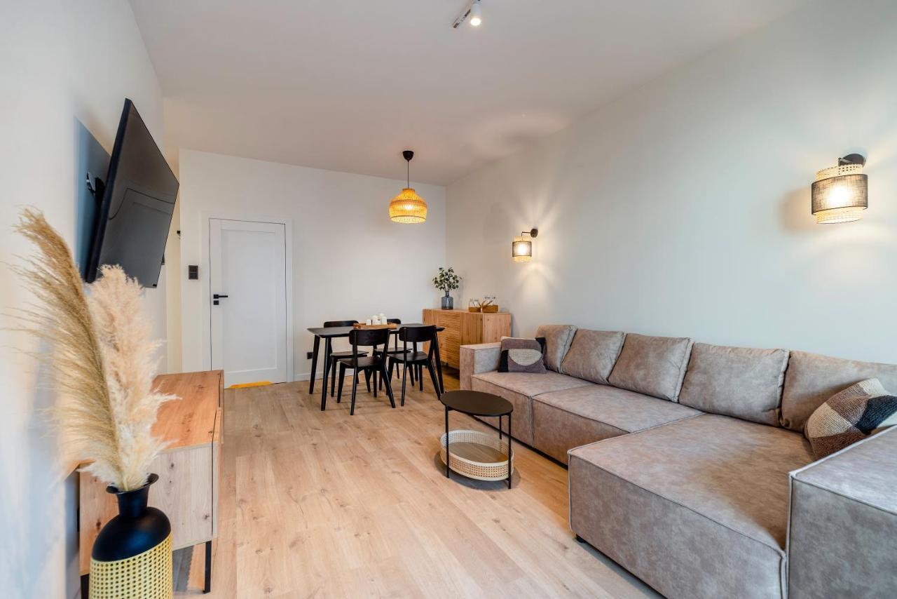 Marine Apartments Nadmorski Dwor 格但斯克 外观 照片