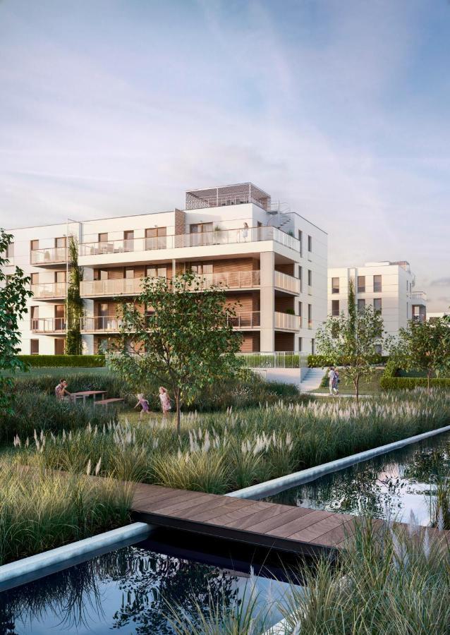 Marine Apartments Nadmorski Dwor 格但斯克 外观 照片